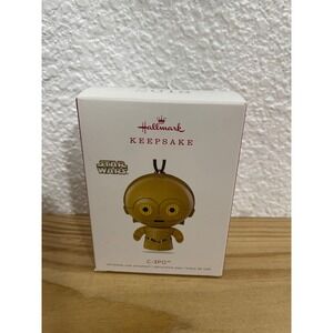 Hallmark Star Wars C-3PO Wooden Ornament dated  2018 NIB
